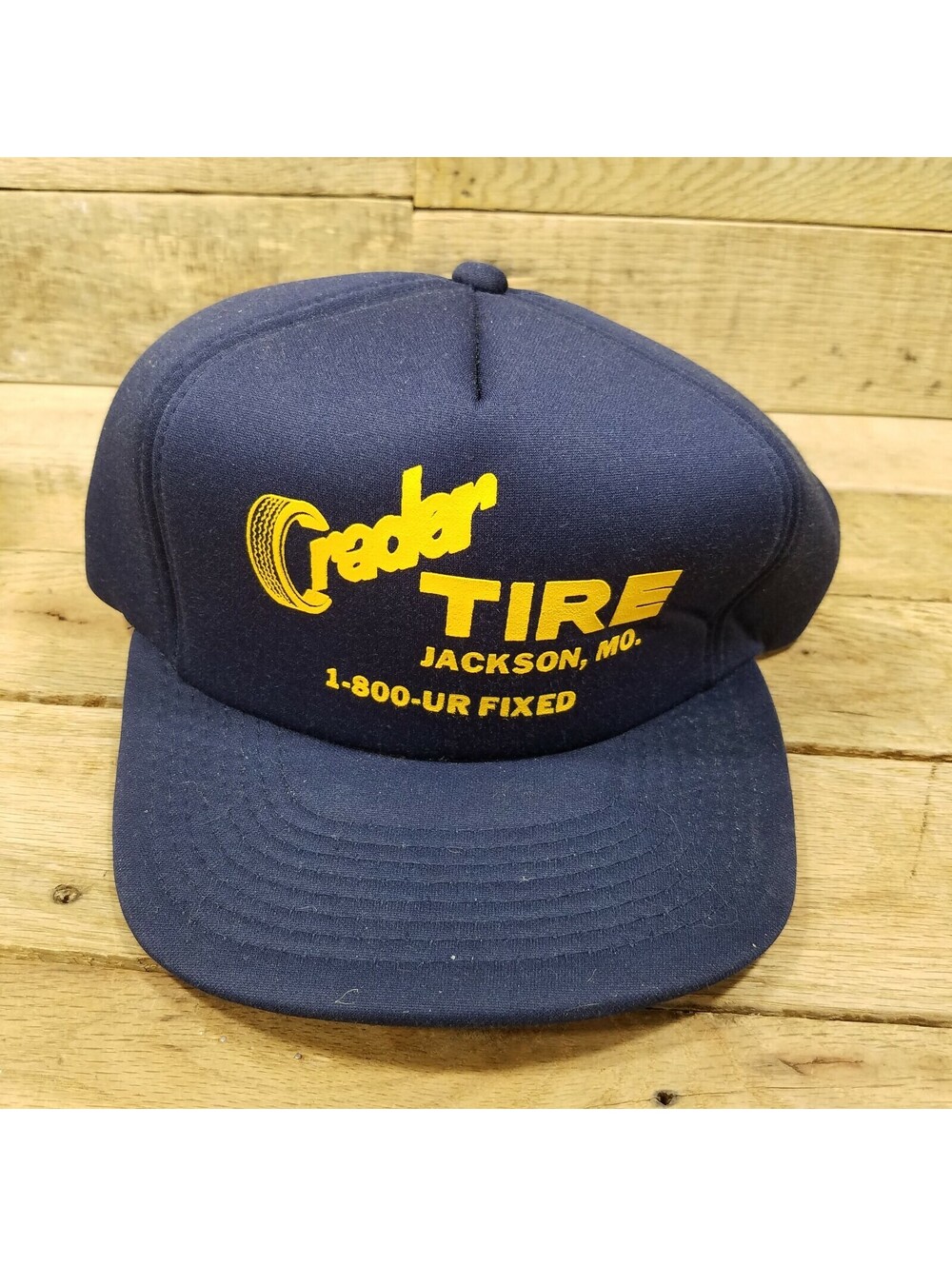 Crader Tire Jason MO Snap Back Baseball Styles Hat
